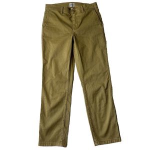 J. Crew 26 Vintage Straight Women’s Color Dyed Mustard Jeans Trousers